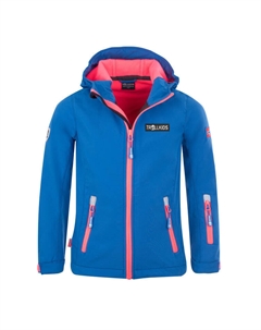 Куртка Oslofjord, цвет navy/lime Trollkids