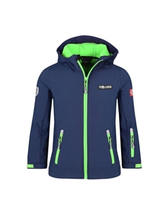 Куртка Oslofjord, цвет navy/green Trollkids