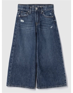 Джинсы Wide leg, темно-синий Gap