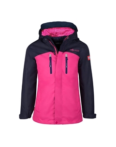 Куртка Nusfjrod, цвет navy/pink Trollkids