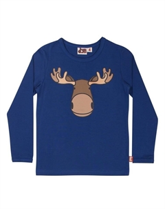 Рубашка с длинным рукавом Elch, синий Danefae