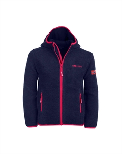 Флисовая куртка Mandal, цвет navy/pink Trollkids