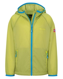 Функциональная куртка Windbreaker Fjell, зеленый Trollkids
