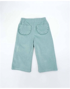 Вельветовые штаны для девочки цвета морской волны Fina ejerique