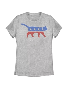 Футболка с политической эмблемой для юниоров Cat Unbranded