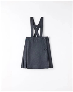 Плиссированная юбка Kids, серый El corte inglés