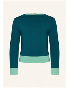 Двусторонняя рубашка surfshirt с длинными рукавами и защитой от ультрафиолета 50, бирюзовый Mymarini