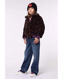 Детский бомбер, коричневый Hugo