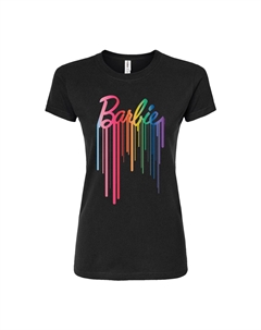 Детская футболка с логотипом , черный Barbie