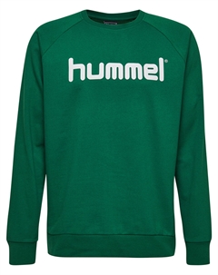 Толстовка Hmlgo Kids Cotton Logo, цвет EVERGREEN Hummel