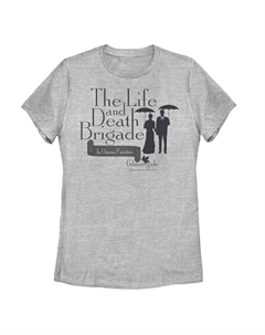 Футболка для девочек Гилмор с надписью «Бригада жизни и смерти» для юниоров Licensed character