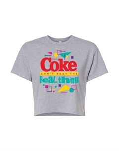 Укороченная футболка Coca-Cola Coke для юниоров не может быть лучше, серый Licensed character