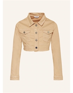 Укороченная куртка людо, бежевый Elsy