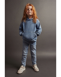 Джинсы суперстрейч узкого кроя, синий H&m