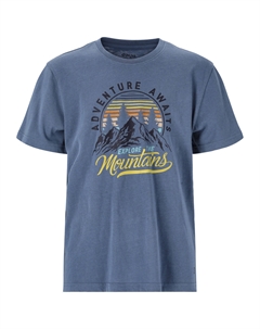 Футболка Minka, цвет 2105 Bering Sea Zigzag