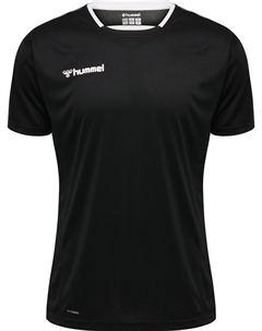 Футболка Trikot S/S Hmlauthentic Kids Poly Jersey S/S, черный Hummel