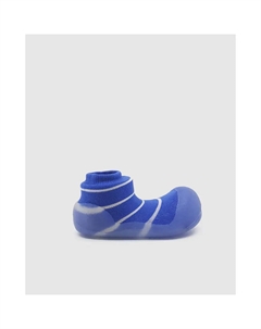 Ботильоны для маленьких мальчиков из нейлоновой ткани в голубую полоску Attipas