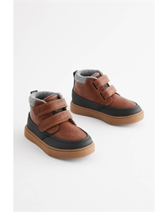 Туфли на теплой подкладке с застежкой-липучкой, черный Next