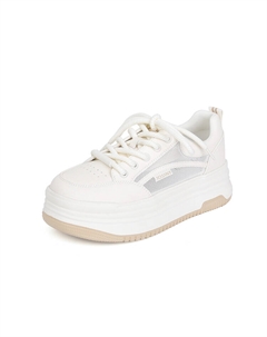 Кеды, скейтборд обувь женская низкая, цвет Beige/Apricot Josiny