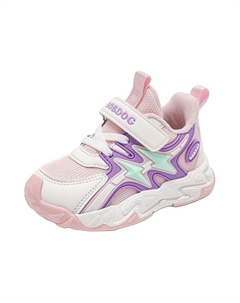 Детская повседневная обувь для дошкольников, кроссовки, кроссовки, цвет Rice/Ice Pink Purple Bobdog