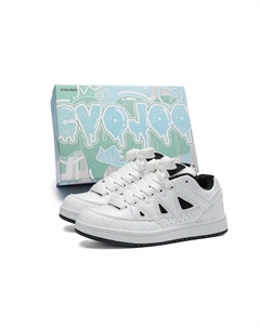 Кеды, скейтборд обувь женская низкая черный Cvojoo