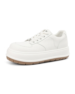 Кеды, скейтборд обувь женская низкая, золотой Josiny