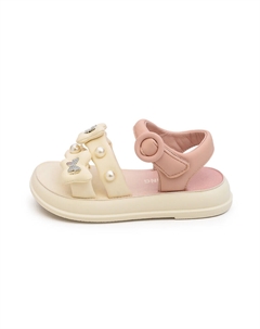 Детские сандалии Детские, бежевый/фиолетовый Budding