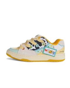 Кеды, обувь для скейтборда унисекс с низким верхом, желтый Crocodile