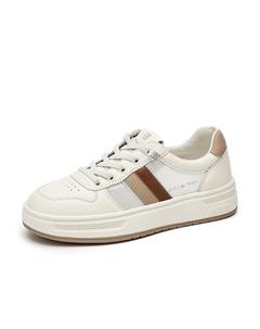 Кеды, скейтборд обувь женская низкая, цвет Apricot Exull q