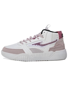 Кеды, скейтборд обувь женская высокая, розовый Erke