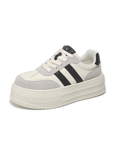 Кеды, скейтборд обувь женская низкая, хаки Exull q