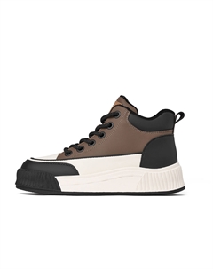 Кеды, скейтборд обувь женская высокая, черный Josiny