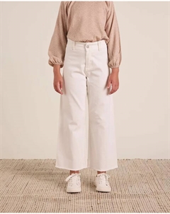 Белые брюки-кюлоты для девочки Dadati