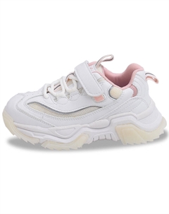 Детская повседневная обувь для детей, кроссовки, кроссовки, розовый Budding