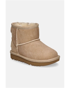 Детские зимние сапоги CLASSIC MINI II, бежевый Ugg