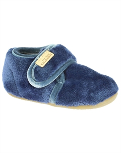 Тапочки Baby's Klettschuh Samt Unifarben, цвет Royal Living kitzbuhel