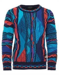 Пуловер Rundhals Cirinelli, темно синий Carlo colucci