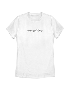 Футболка You Got This Script для юниоров Unbranded