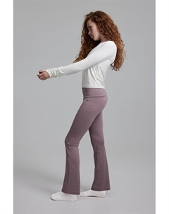 Расклешенные спортивные леггинсы из материала softmove, розовый H&m