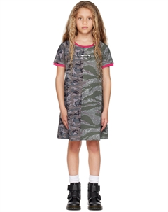 Детское зеленое платье Denisia Diesel