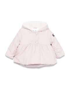 Куртка А-силуэта с капюшоном, розовый Il gufo