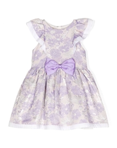 Платье мини с эффектом металлик, фиолетовый Hucklebones london