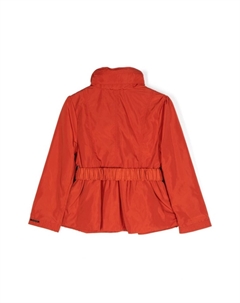 Kids бомбер со складками, красный Burberry