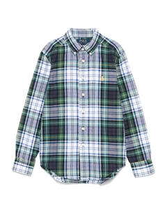 Рубашка в клетку Kids, зеленый Ralph lauren