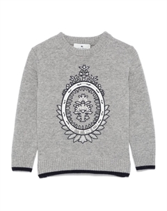 Свитер KIDS с гербом, серый Etro