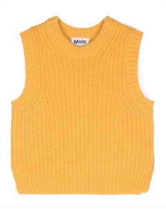 Вязаный жилет Gilberte, желтый Molo