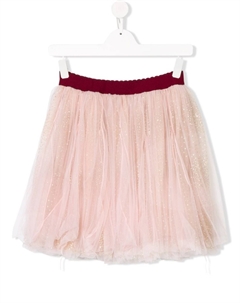 Юбка из тюля с блестками, розовый Monnalisa