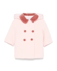 Пальто из шерсти сиола, розовый Siola