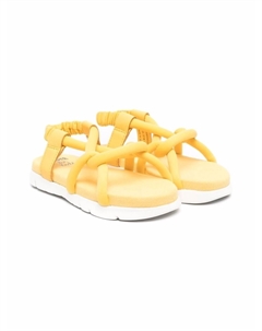 Kids сандалии Oruga с ремешком на пятке, желтый Camper