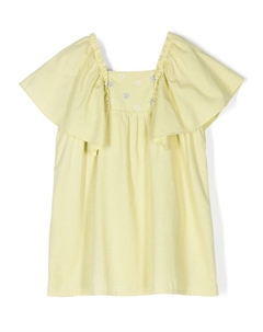 Платье из хлопка Camila, зеленый Knot